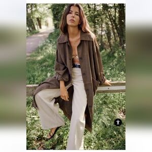 Zara Brown Trench Coat